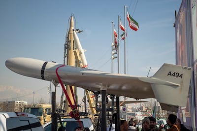 An Iranian-made Shahed drone. AFP