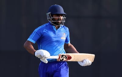Former India Test wicketkeeper KS Bharat. Chris Whiteoak / The National