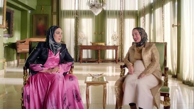 Yasmin Elhady, left, and Hoda Abrahim in Muslim Matchmaker. Photo: ABC News Studios