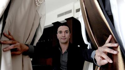 Designer Hatem Alakeel. Jeffrey E Biteng / The National