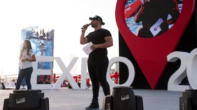 People came together to mark the Three Year Countdown to Expo 2020. Anna Nielsen/The National