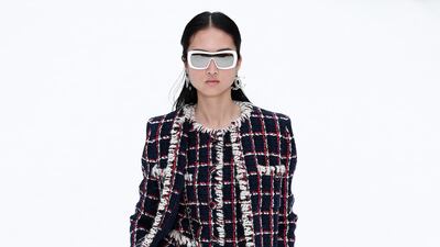 Karl Lagerfeld's last collection for Chanel Fall/Winter 2019/20 women's collection at Paris Fashion Week. Photo: EPA