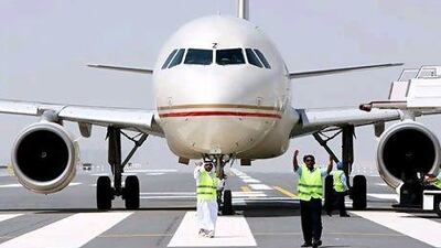 Visa cardholders can win miles with Etihad. Andrew Parsons / The National