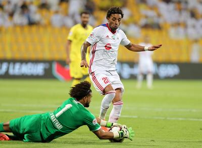 Al Nasr's Ryan Mendes, formerly with Sharjah, is leading Cape Verde's rise. Chris Whiteoak / The National
