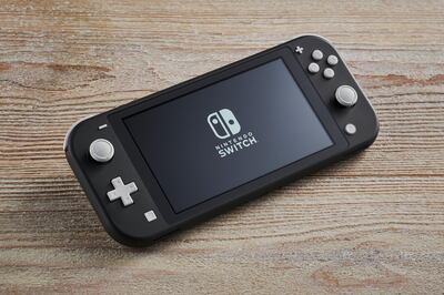 Nintendo Switch Lite handheld version. Getty Images