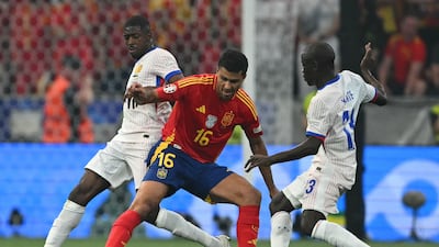 Controlled the midfield throughout, like he has done the entire tournament. A serial winner in a winning team. AFP