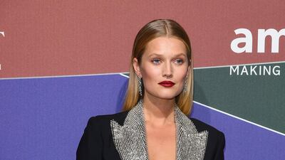 Toni Garrn attends the Amfar Gala Milano 2019 at Palazzo Mezzanotte on September 21, 2019 in Milan, Italy. Getty Images