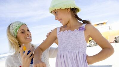 There are growing fears that the chemicals in sunscreens pose a health risk. Getty Images