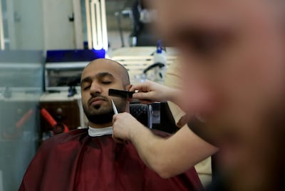 Tarteeb, saksooka, zilf and mousse all refer to various grooming services for the beard. Ravindranath K / The National