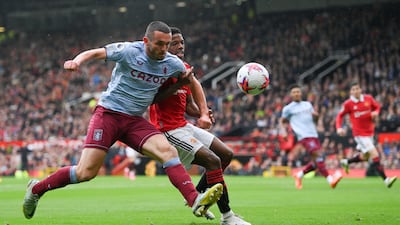 John McGinn - 5. Was only able to get on the ball in a handful of moments on the flank with United applying strong pressure. Fared better when coming inside, but his efforts from outside of the box were unthreatening. Getty