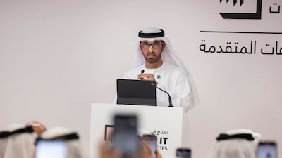 The UAE is pursuing Cepas to boost trade with its partners globally, said Dr Sultan Al Jaber, Minister of Industry and Advanced Technology. Antonie Robertson/The National