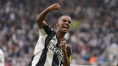 Newcastle United's Alexander Isak has been in sensational form. AP
