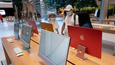 Apple's iMac desktop computer was last updated in 2021, making it long overdue for a refresh. AP