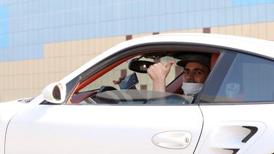 The No Filter DXB Supercar Parade had about 200 participants. Khushnum Bhandari / The National