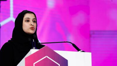 Sarah Bint Yousef Al Amiri, Minister of State for Advanced Sciences said science and technology will be the future of the Arab Youth. File. Victor Besa / The National