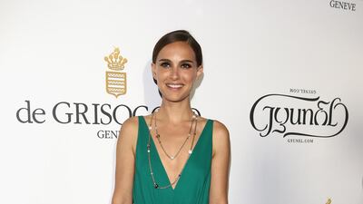 Natalie Portman, in Lanvin, attends a De Grisogono party during the 68th annual Cannes Film Festival on May 19, 2015 in Cap d'Antibes, France. Getty Images