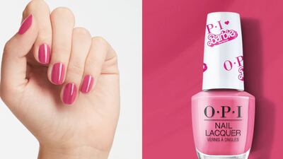Hi Barbie! nail polish, $11.49, www.opi.com. Photo: OPI / Mattel 2023