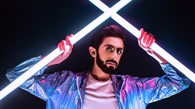 Emirati singer Alira released his debut single 'Take Flight'. Photo: Alira