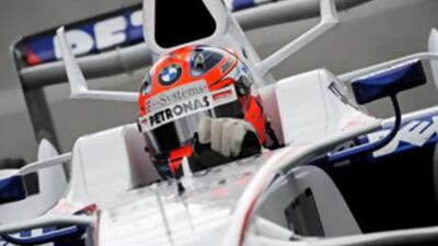 BMW-Sauber's Robert Kubica has a mountain to climb to catch McLaren's Lewis Hamilton.