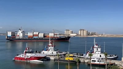 Damietta Port in Egypt. Reuters