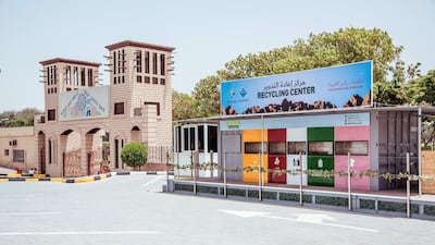 The Ras Al Khaimah Waste Management Agency has launched six recycling centres to encourage residents to recycle and repurpose their items. Courtesy Ras Al Khaimah Waste Management Agency