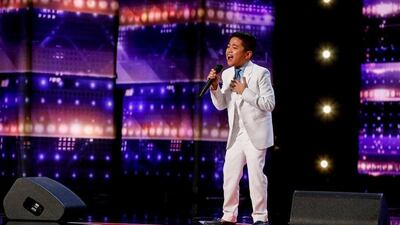 Abu Dhabi-born Peter Rosalita, 10, on the 16th season of 'America's Got Talent'. Instagram / peter.rosalita