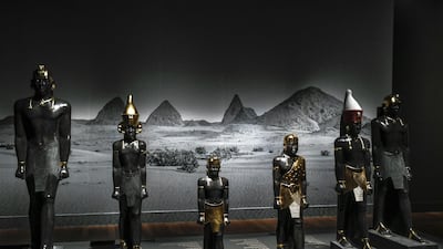 The exhibition highlights the rule of the 25th Dynasty, starting with King Piye's conquest of Egypt.
