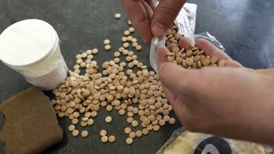 Production of the drug Captagon has increased in Syria as the country's lawlessness deepens amid the three-year civil war. Joseph Eid/AFP Photo