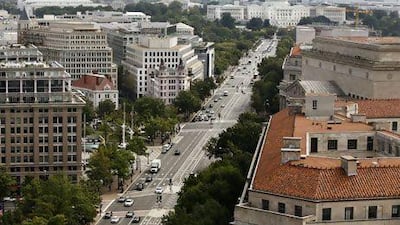 Pennsylvania Avenue, that connects the Capitol and White House, is sometimes called 'America's Main Street'. Jacquelyn Martin / AP Photo