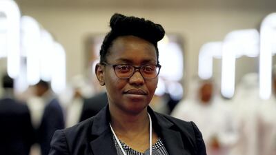 Meluleki Sibanda of the Zimbawean government's One Stop Investment Services Centre. Satish Kumar / The National