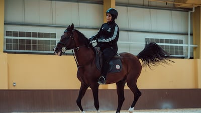 The athletes say treating the horses with kindness deepens their bond