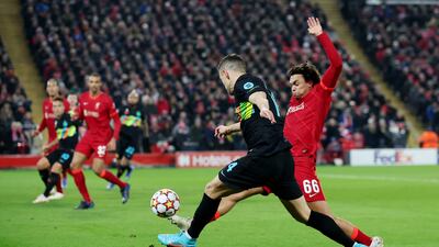 Trent Alexander-Arnold – 7. The 23-year-old threatened with a free kick and provided a great ball when Matip hit the bar. Good going forward but Inter got into the space behind him. Reuters