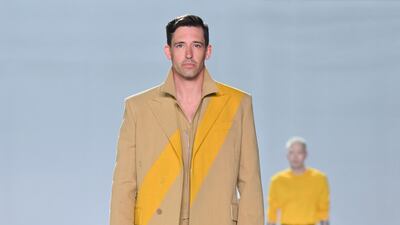 A nod to the famous colour of New York City's taxis. AFP