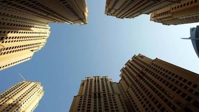 The Jumeirah Beach Residence apartments in Dubai - possible site of a future TV series? Stephen Lock / The National