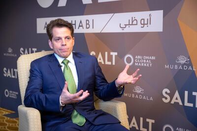 Anthony ‘the Mooch’ Scaramucci, Donald Trump’s former communications director, blasted the President in an interview with The National. Antonie Robertson / The National