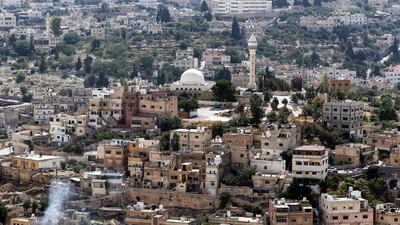 A view of the city of Al Salt, about 30km west of Amman, Jordan. AFP