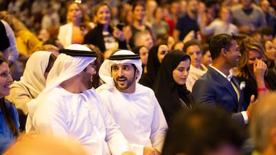 As did Sheikh Hamdan, Crown Prince of Dubai, and and Mohammed Al Gergawi, Minister of Cabinet Affairs and the Future (left)