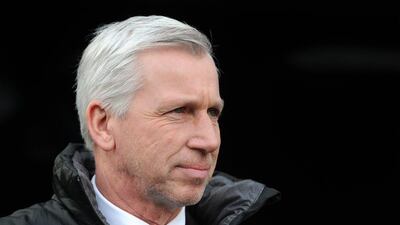 Alan Pardew and Newcastle United sit eighth in the Premier League with 37 points from 24 matches, two ahead of Southampton. Chris Brunskill / Getty Images