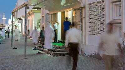 The man was found by a prayer hall in Fujairah. Duncan Chard for the National