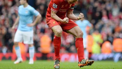 Steven Gerrard, midfielder (Liverpool); Age 33; 109 caps. The Liverpool and England skipper will turn 34 at the end of May but there is no hint of a decline in his power or form. The finals will be his fifth major tournament following the Euros in 2004 and 2012 and the World Cups of 2006 and 2010. Is England’s third most–capped player after Peter Shilton (125) and David Beckham (115). Peter Powell / EPA