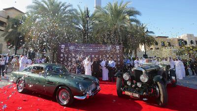 The winner at the Emirates Classic Car Festival. Courtesy Emaar