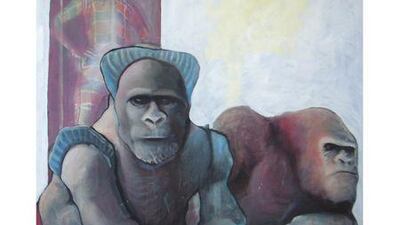 Urban Break (acrylic on canvas) by Philip Mueller