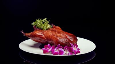 Hakkasan will serve its signature Peking duck on New Year's Eve. Photo: Hakkasan