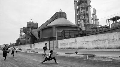 Mohamed Mahdy’s ‘Moon Dust’ documents the damage caused by a cement factory in Alexandria. Goethe Institute; Mohamed Mahdy (2020)