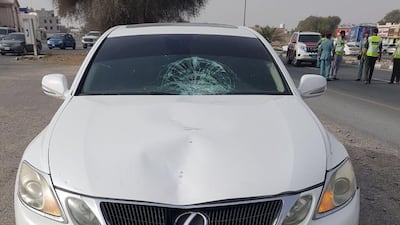 An Emirati man died after being hit in a car accident. RAK Police
