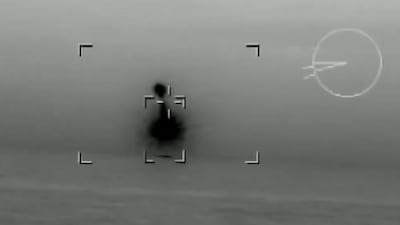 British warship shoots down Houthi drones. Photo: UK Defence