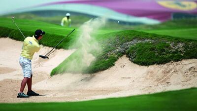 Yas Links in Abu Dhabi is our top choice for a round in the Emirates. Delores Johnson / The National
