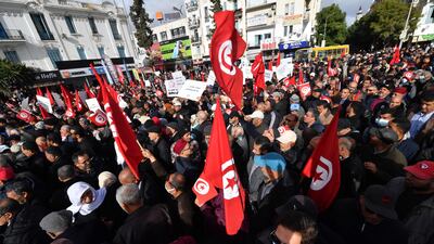The arrests of three high-profile figures comes amid increasing discontent over hardships caused by Tunisia's ailing economy. AFP