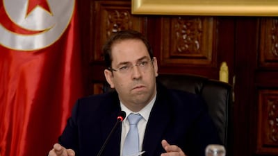 Tunisian prime minister Youssef Chahed announced on December 30, 2016, that all extremists returning from foreign battlefields would be immediately arrested and judged according to the country’s counter-terrorism law. Fethi Belaid / Agence France-Presse