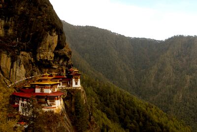 Bhutan's Tiger's Nest monastery. Kipat Wilson for The National